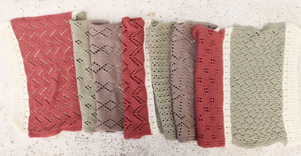 knit lace shawl free patter