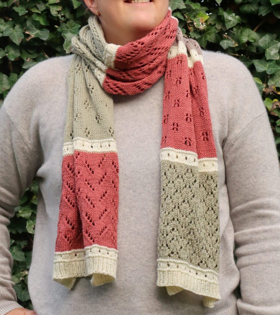 free knit shawl lace pattern