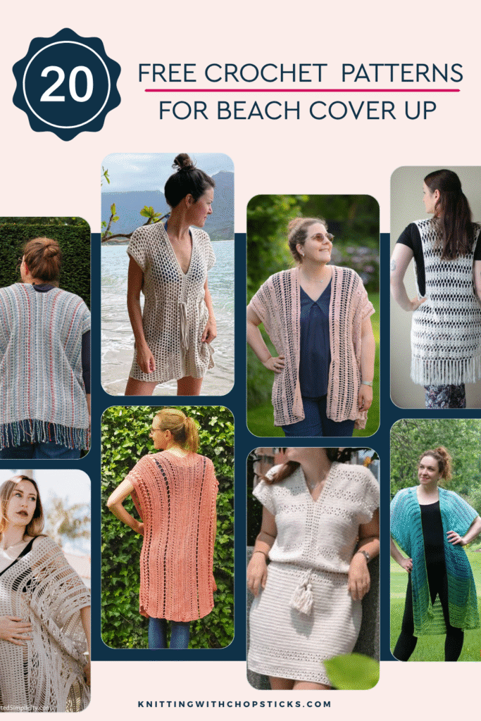 20 Free Crochet Beach Cover Up Patterns for Every Style