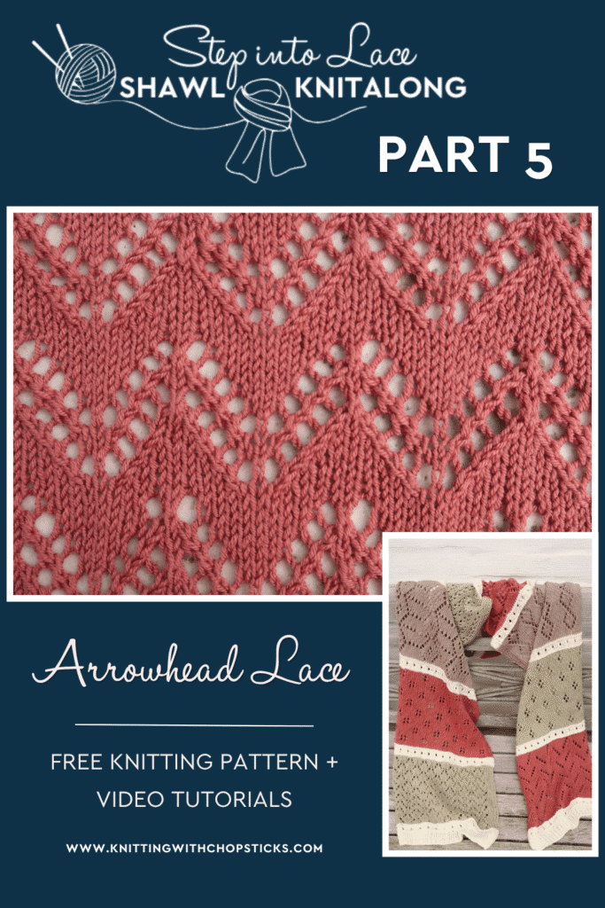 Step into Lace Shawl KAL part 5