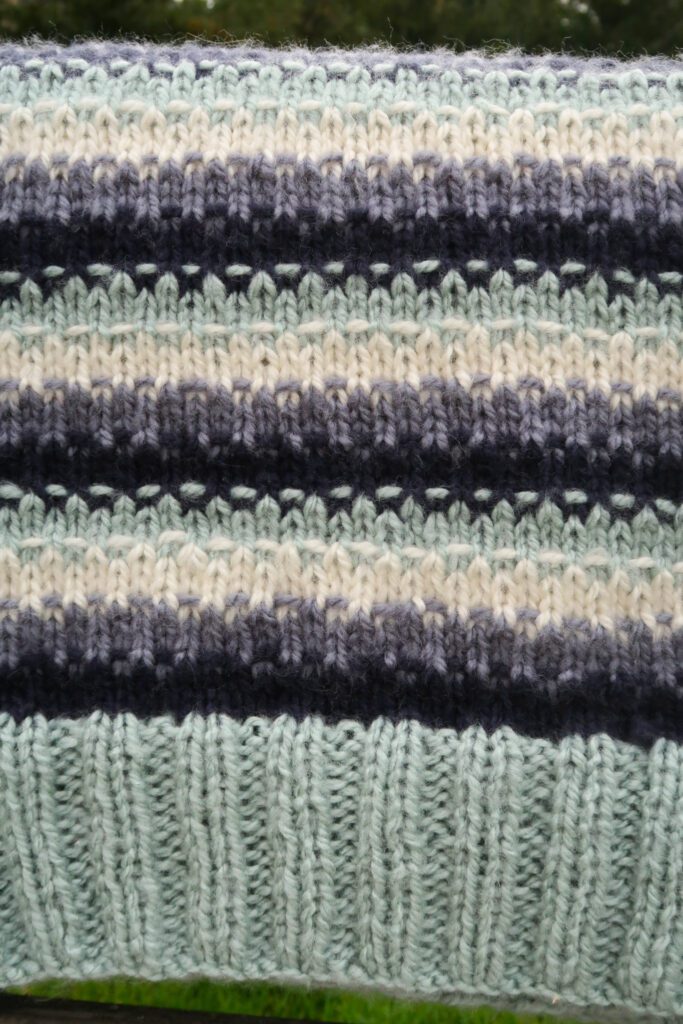 chunky blanket knitting pattern free