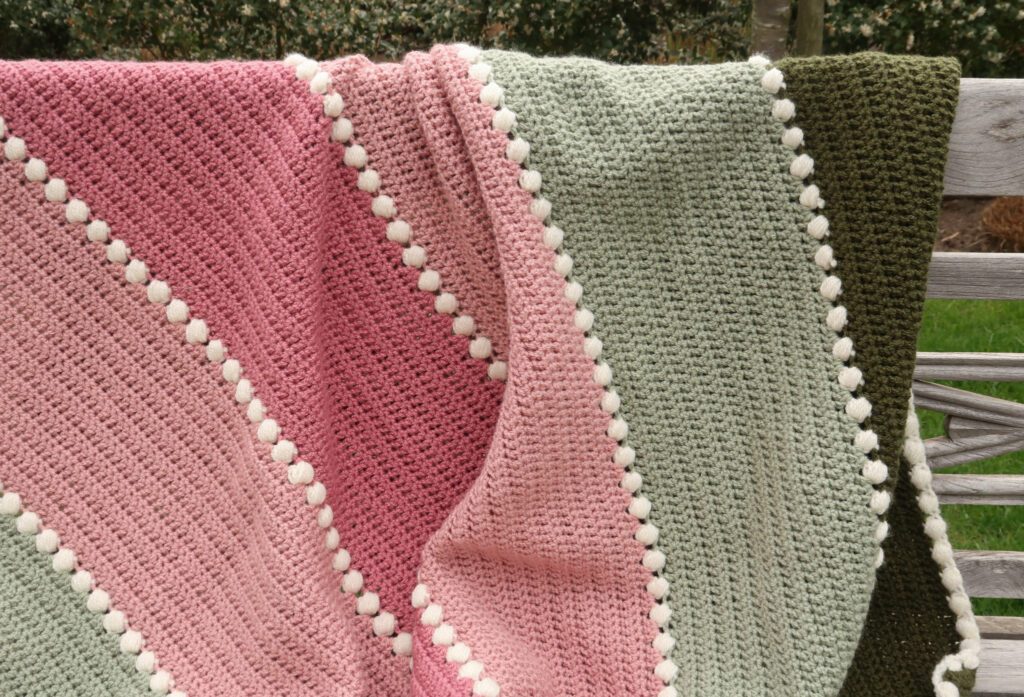 Rosée Easy Crochet Blanket Pattern free