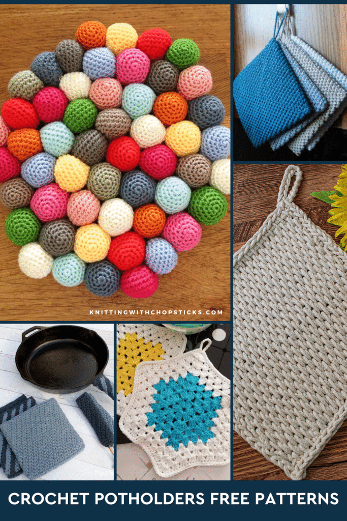 20 crochet Potholders
free Patterns