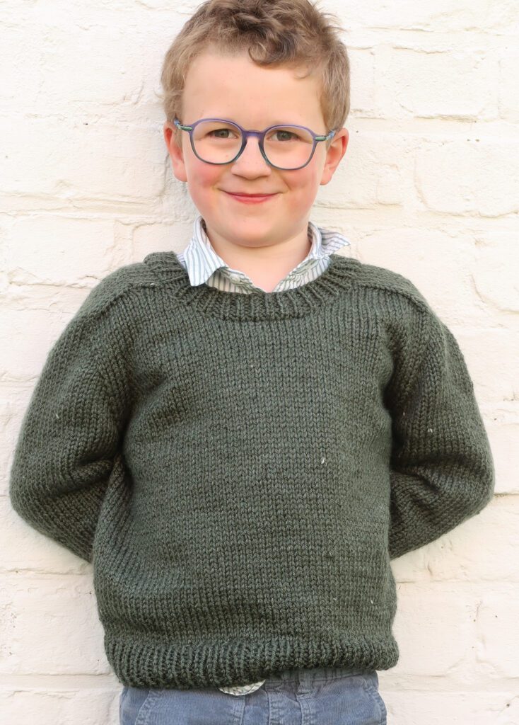 boy sweater knitting pattern free