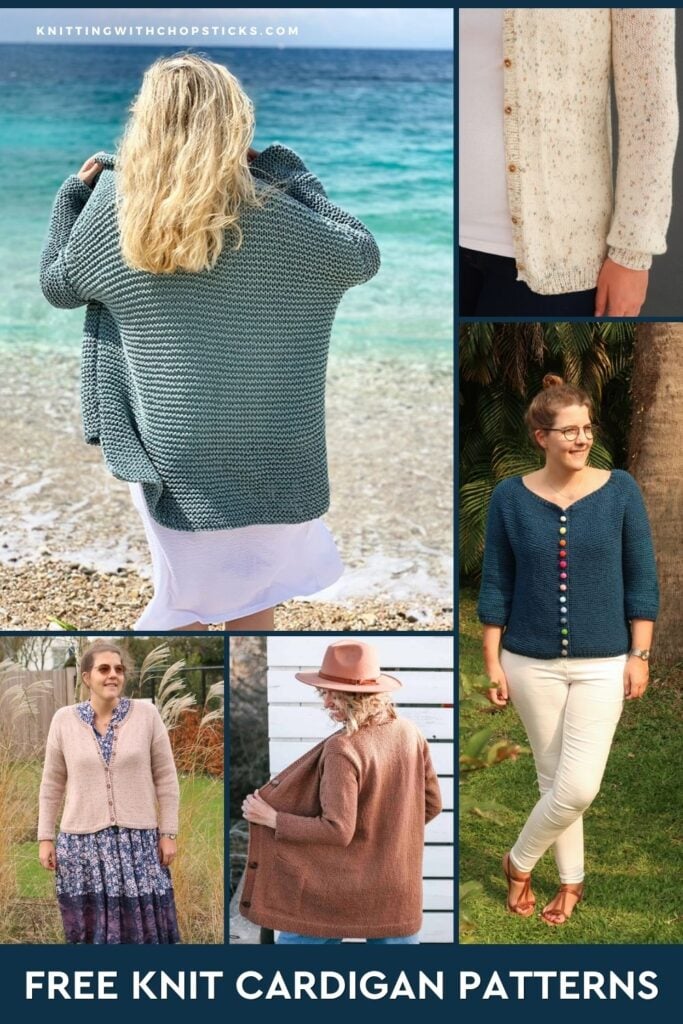 free knit cardigan patterns for women collection