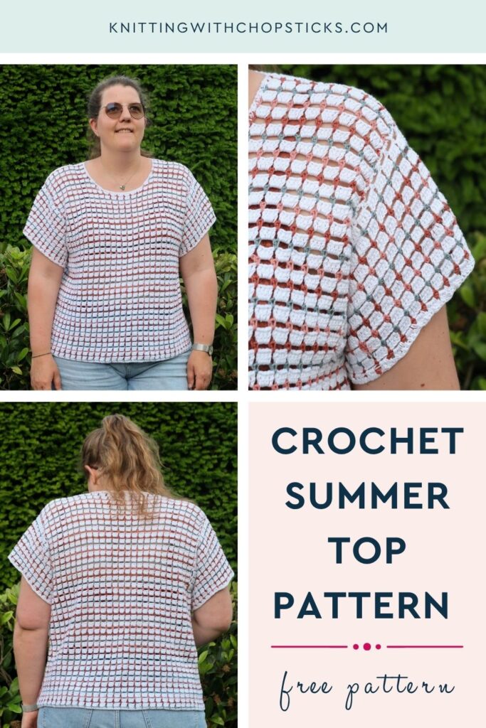Crochet Summer Top Pattern Free – Easy Beginner Project