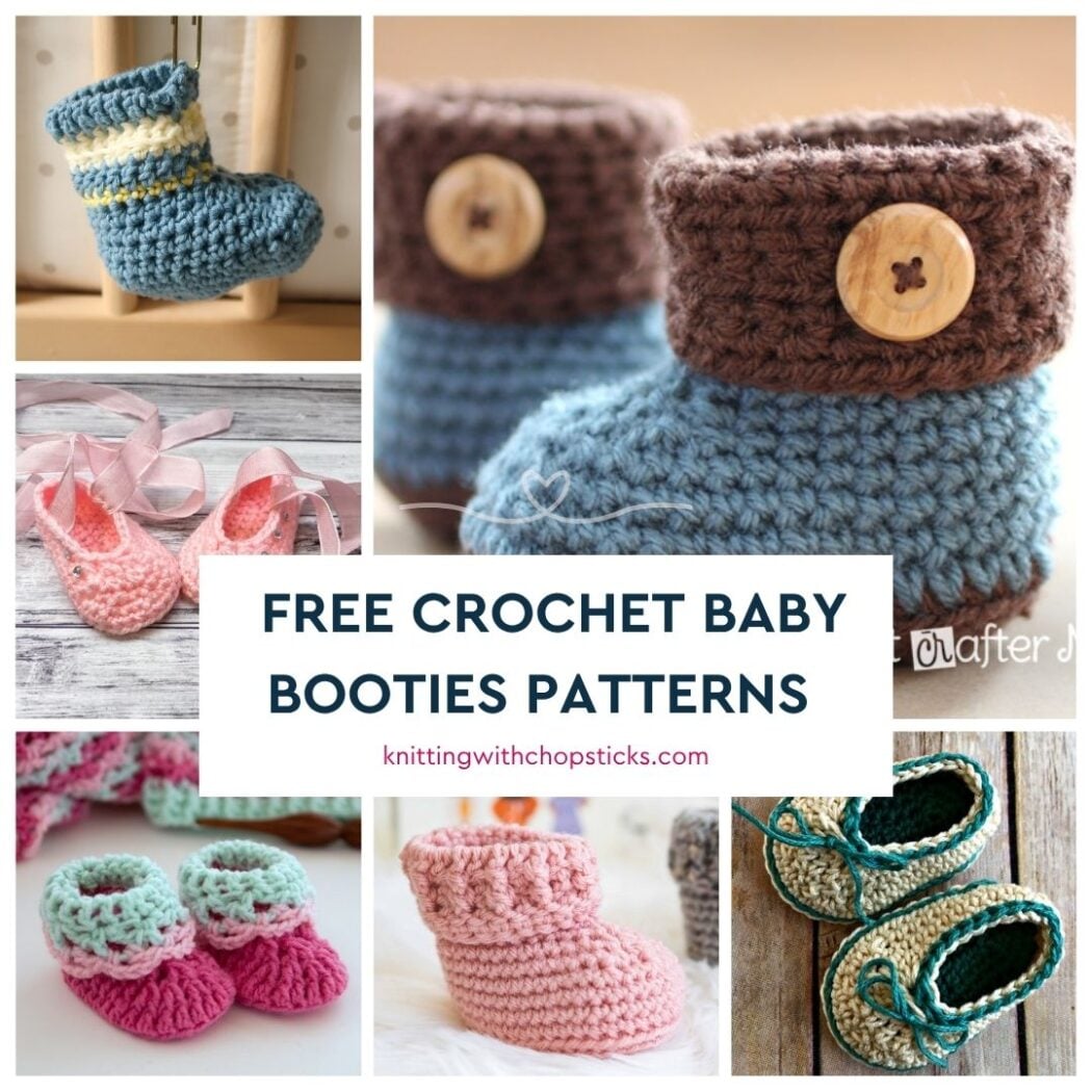 20 Free Crochet Baby Booties Patterns for Every Sweet Little Style