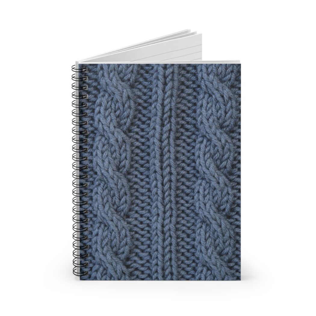 Step into Cables Cabled Ribbing Notebook - Image 2