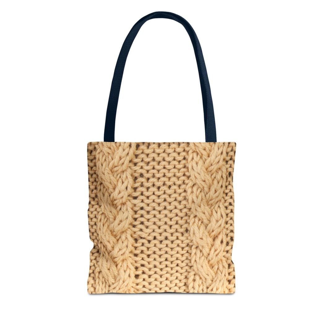 Step into Cables Braided & Wave Cables Tote