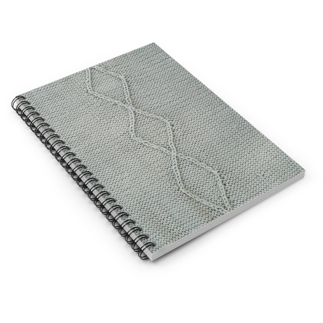 Step into Cables Diamonds Notebook - Image 3