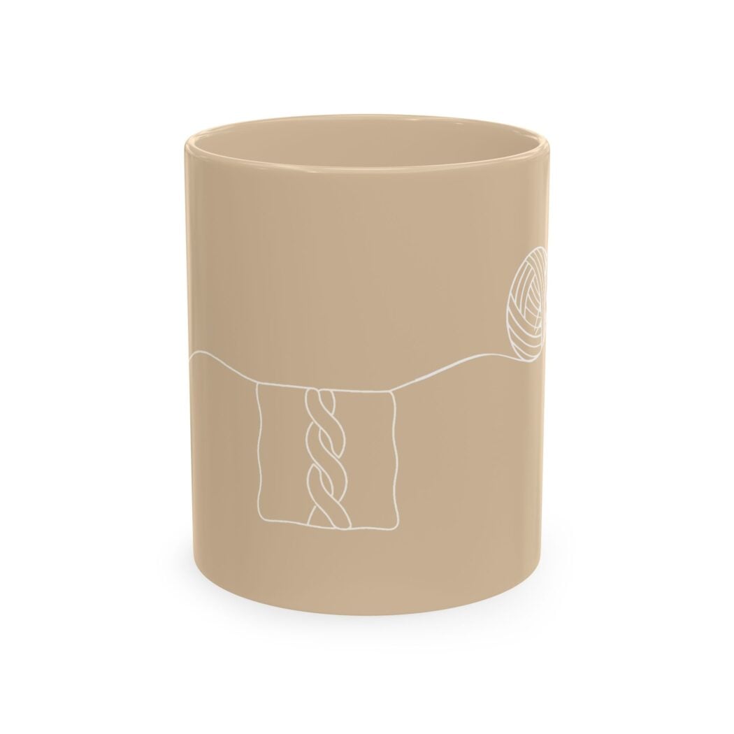 Step Into Cables Ceramic Mug