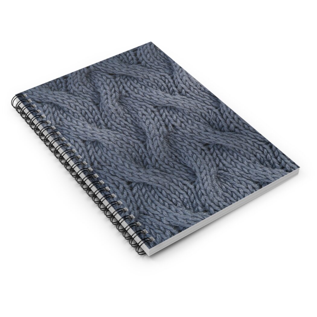 Step into Cables Wave Cables Notebook - Image 3