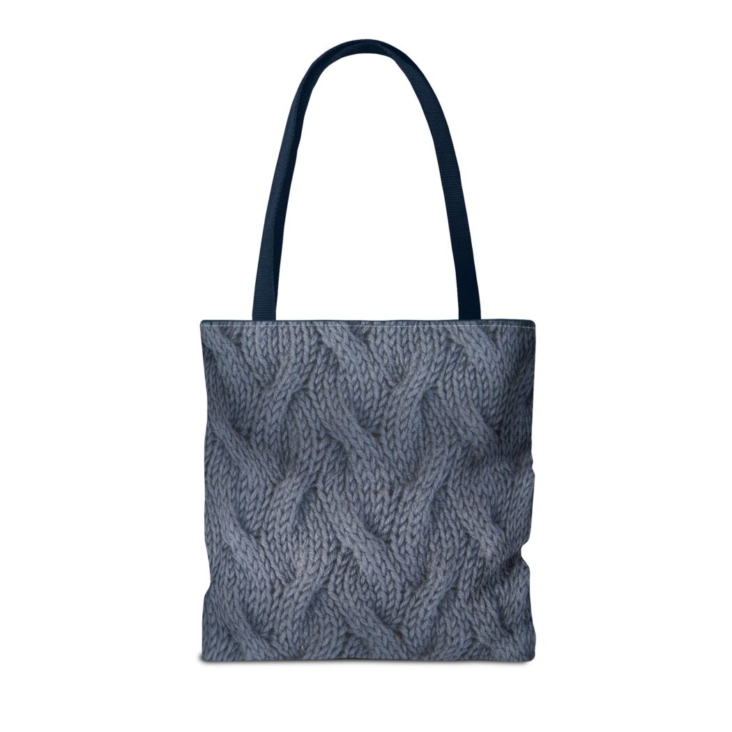 Step into Cables Braided & Wave Cables Tote - Image 6