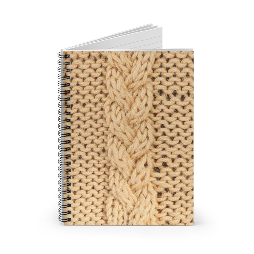 Braided Cables Notebook - Step into Cables Shawl KAL - Image 2