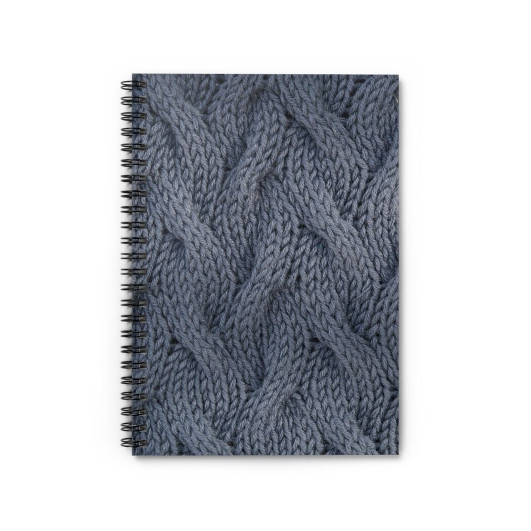 Step into Cables Wave Cables Notebook