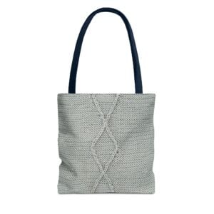 Step into Cables Diamonds & Cables Ribbing Tote