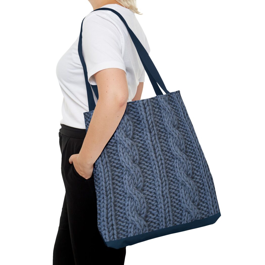 Step into Cables Cabled Ribbing Tote - Image 10