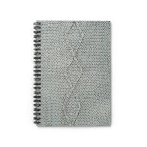 Step into Cables Diamonds Notebook