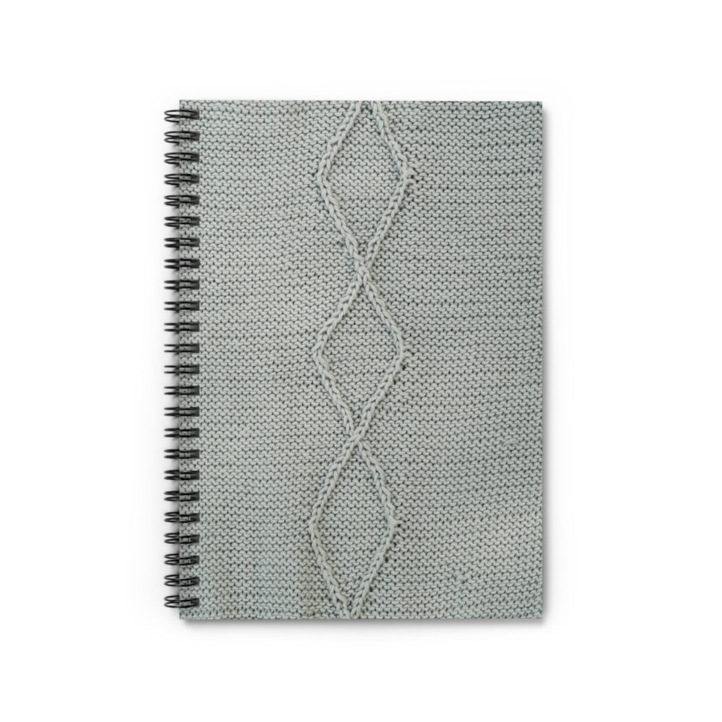 Step into Cables Diamonds Notebook