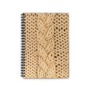 Braided Cables Notebook - Step into Cables Shawl KAL