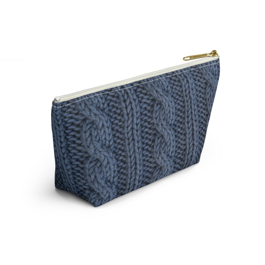 Step into Cables Cabled Ribbing Notion Pouch - Image 8