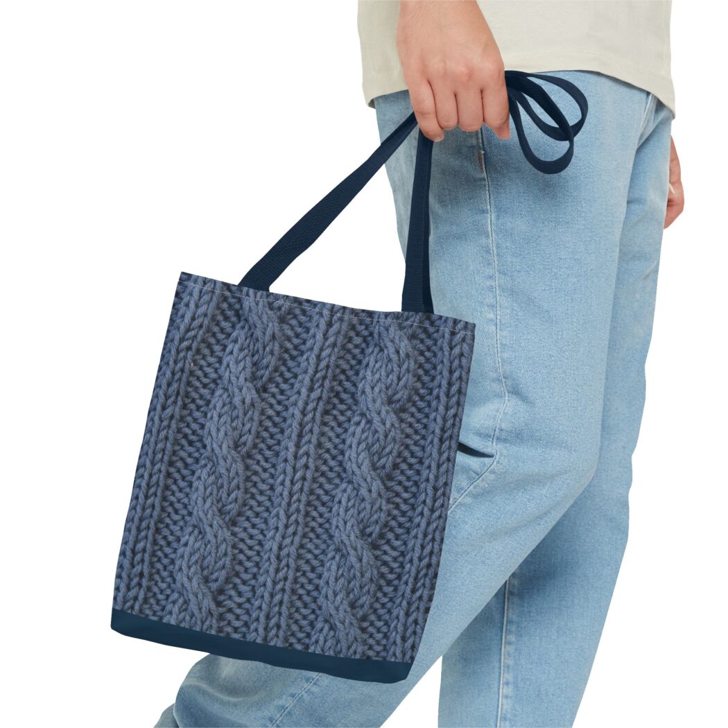 Step into Cables Cabled Ribbing Tote - Image 3