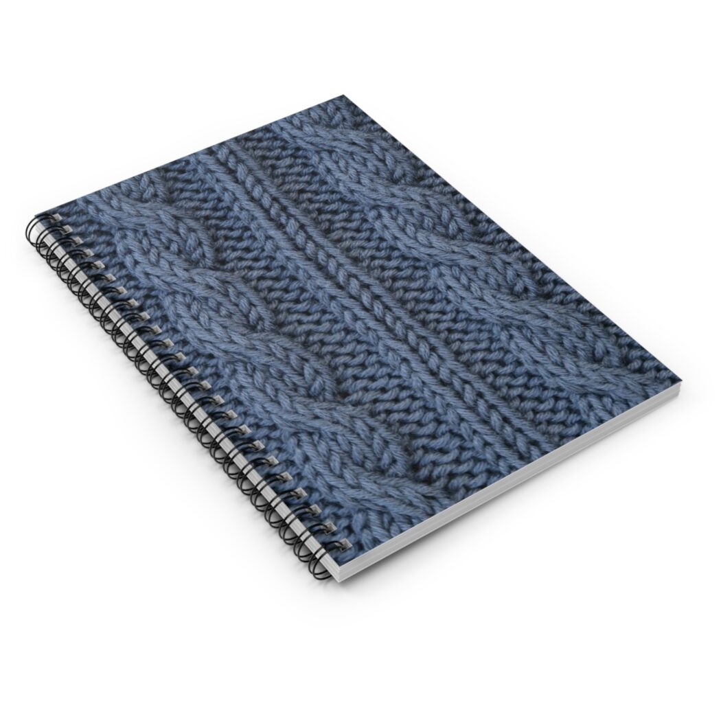 Step into Cables Cabled Ribbing Notebook - Image 3