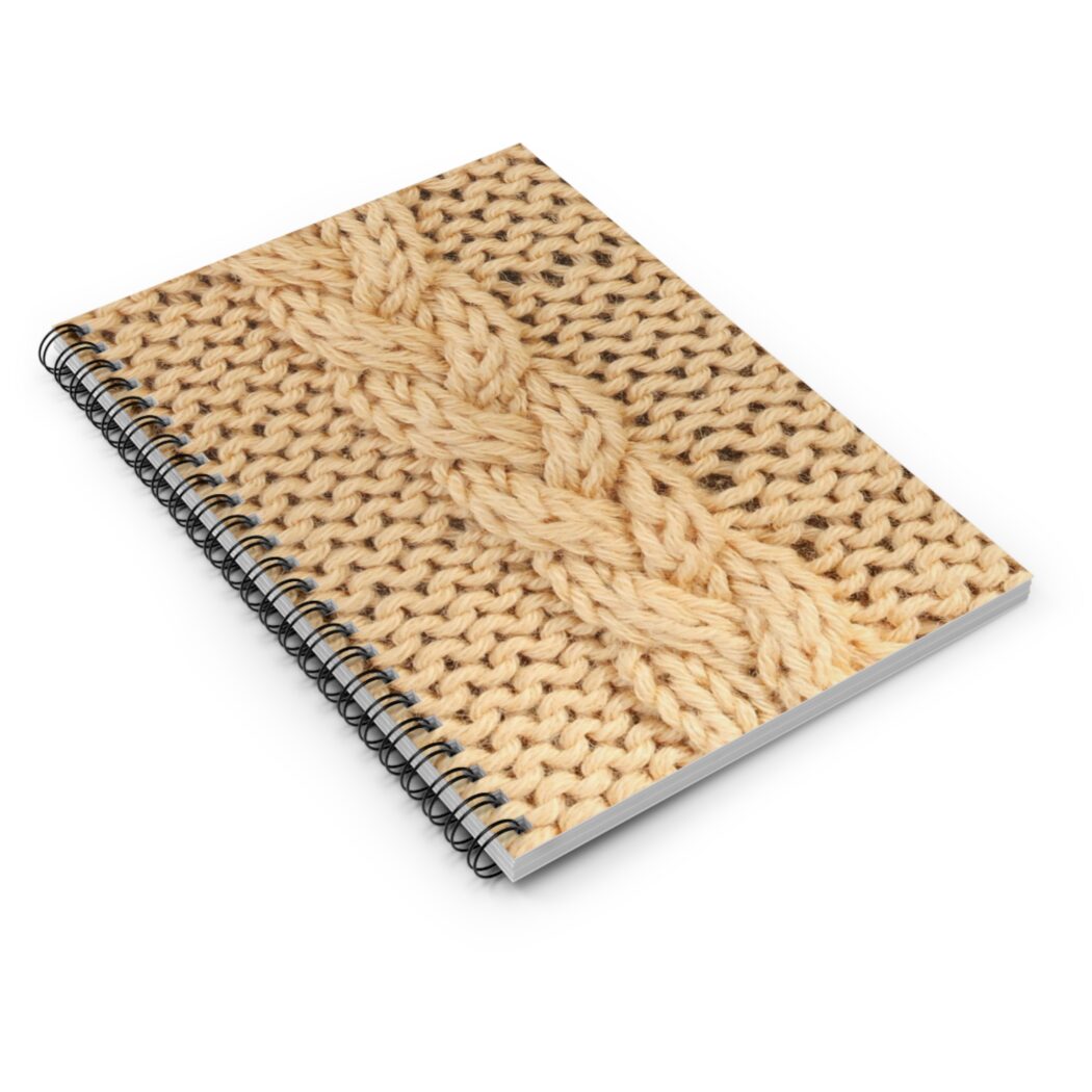 Braided Cables Notebook - Step into Cables Shawl KAL - Image 3