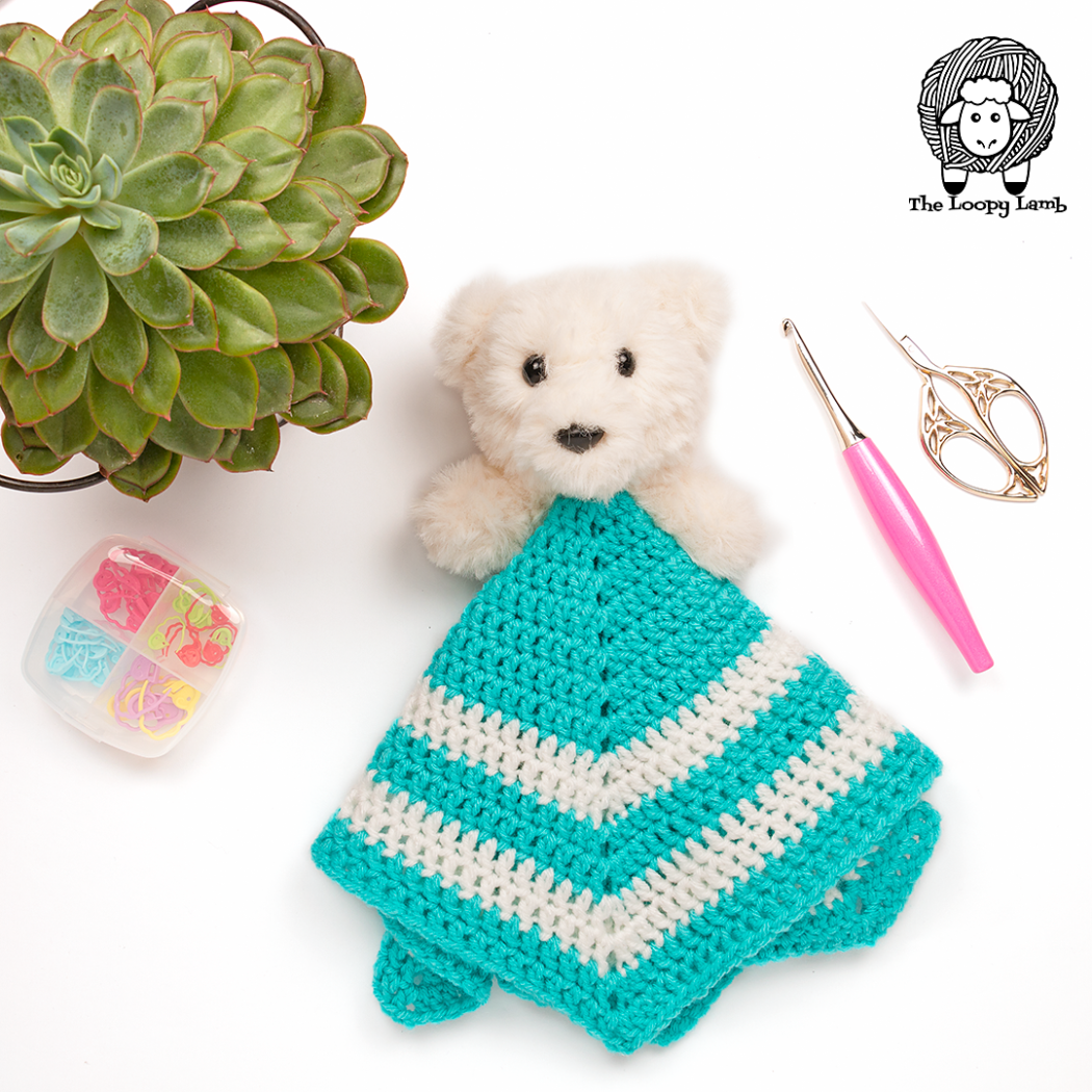 cuddle bear lovey crochet pattern