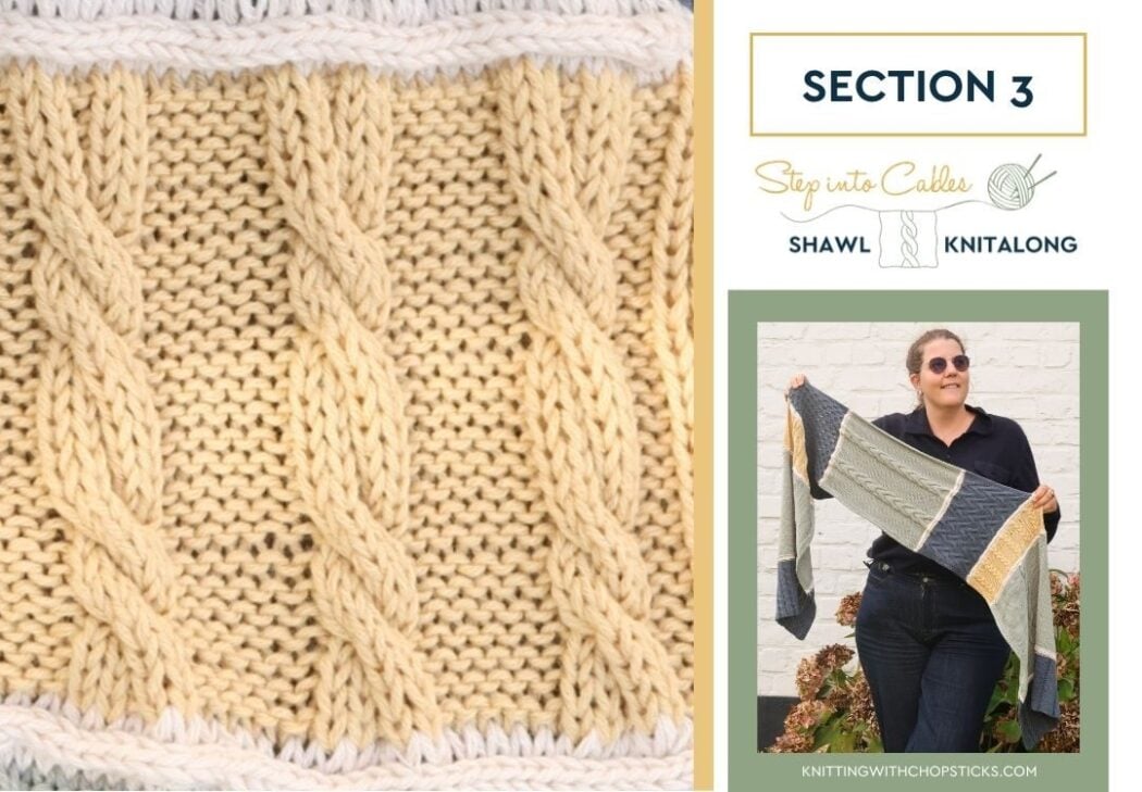 Section 3 Cruller Cables cable knit pattern