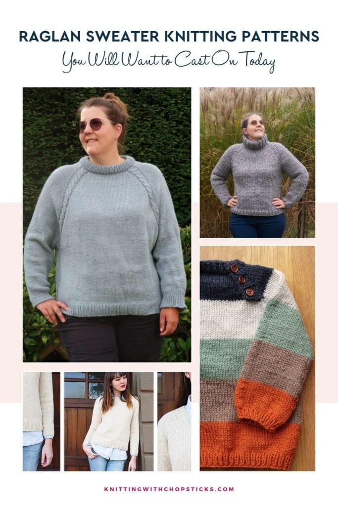 24 Raglan Sweater Knitting Patterns 