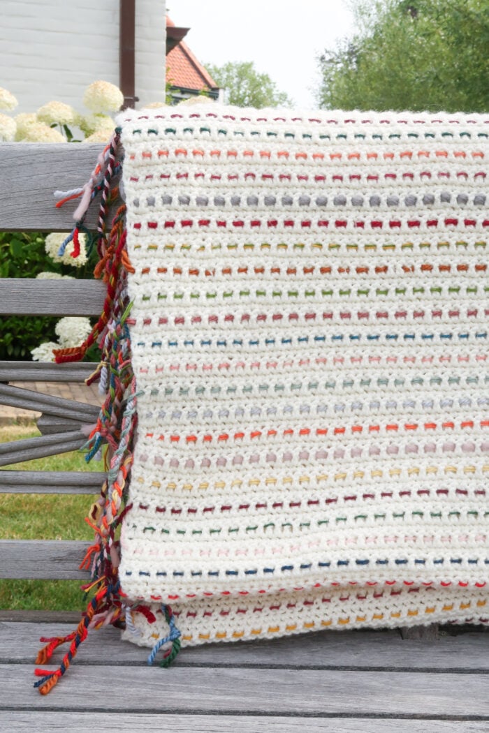 Woven Scrap Blanket - Image 8