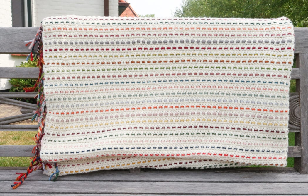 Woven Scrap Blanket - Image 2